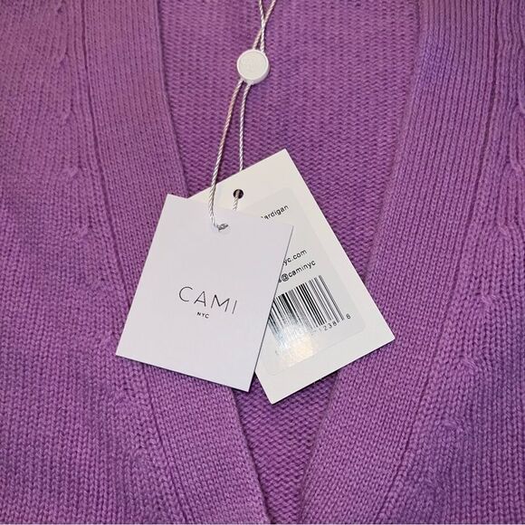 Cami NYC purple cardigan size M - Picture 3 of 10